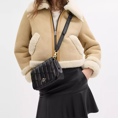 C-O-A-C-H CROSSBODY BAG CY663 BLACK FOR WOMEN