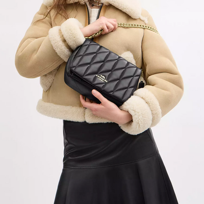 C-O-A-C-H CROSSBODY BAG CY663 BLACK FOR WOMEN