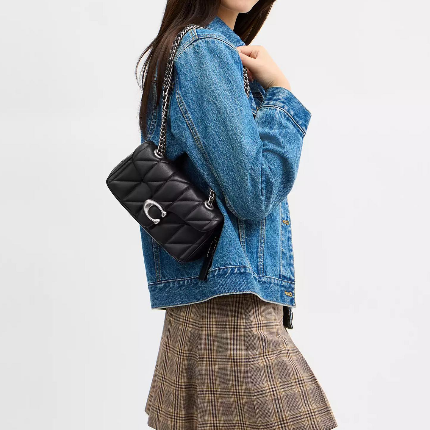 C-O-A-C-H CROSSBODY BAG CP149 BLACK FOR WOMEN