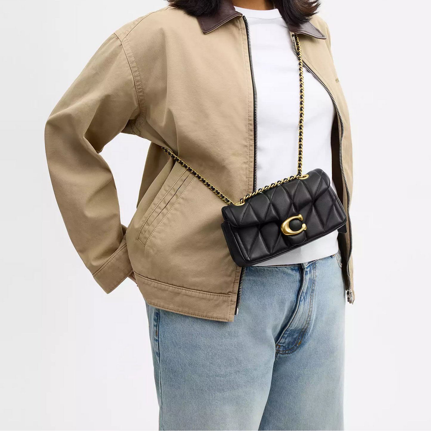 C-O-A-C-H CROSSBODY BAG CP149 BLACK FOR WOMEN