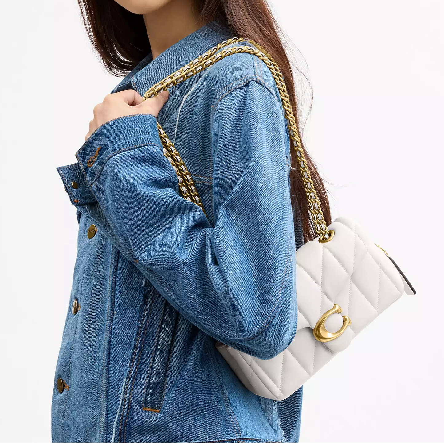 C-O-A-C-H CROSSBODY BAG CP149 OFF WHITE FOR WOMEN