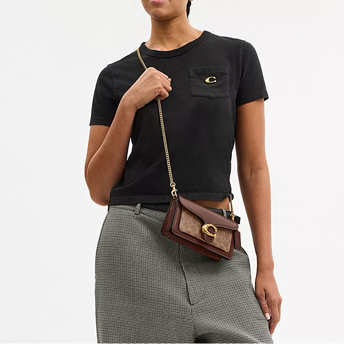 C-O-A-C-H CROSSBODY BAG CCD26 BROWN&HAVANMONOGRAM FOR WOMEN