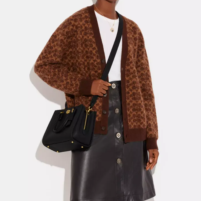 C-O-A-C-H CROSSBODY BAG CE732 BLACK FOR WOMEN