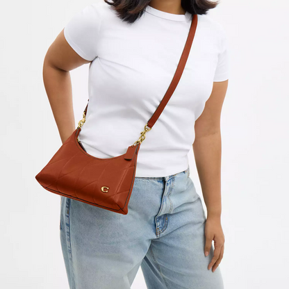 C-O-A-C-H CROSSBODY BAG CDZ65 BROWN (AMBER) FOR WOMEN