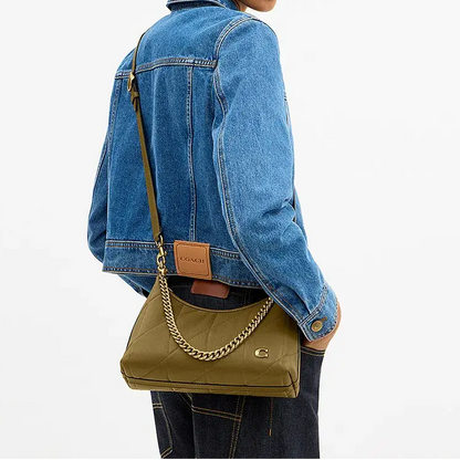 C-O-A-C-H CROSSBODY BAG CDZ65 GREEN (Olive) FOR WOMEN