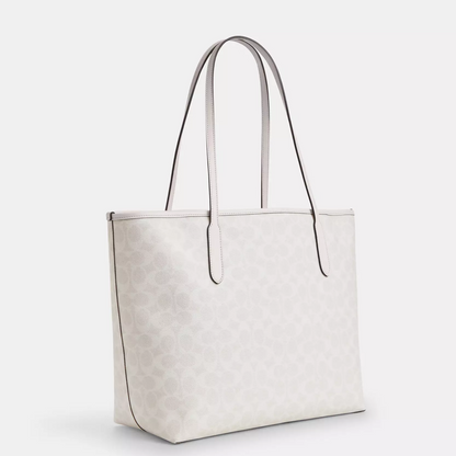 C-O-A-C-H SHOULDER BAG 5696 OFF WHITE MONOGRAM FOR WOMEN