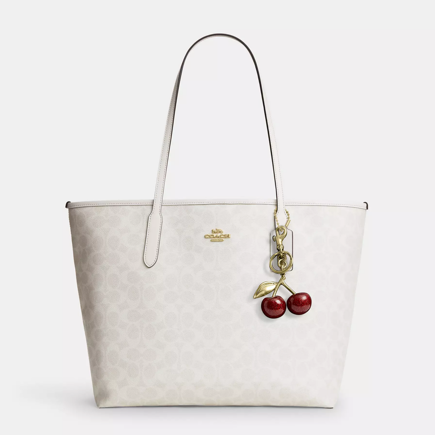 C-O-A-C-H SHOULDER BAG 5696 OFF WHITE MONOGRAM FOR WOMEN
