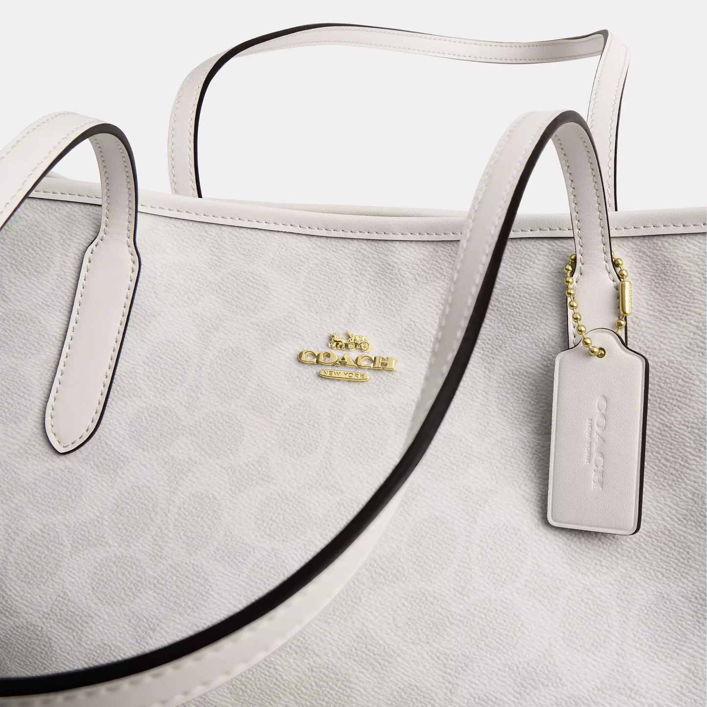 C-O-A-C-H SHOULDER BAG 5696 OFF WHITE MONOGRAM FOR WOMEN