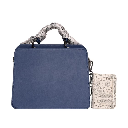 S-T-E-V-E M-A-D-D-E-N CROSSBODY BAG DT626890 BLUE FOR WOMEN