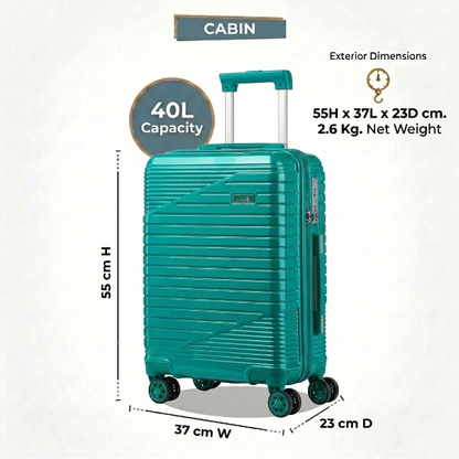 S-E-A C-H-O-I-C-E LUGGAGE BAG Turquoise Blue (40L)