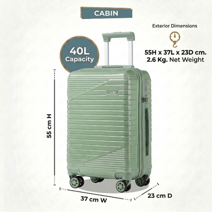 S-E-A C-H-O-I-C-E LUGGAGE BAG GEYAO  GREEN (40L)