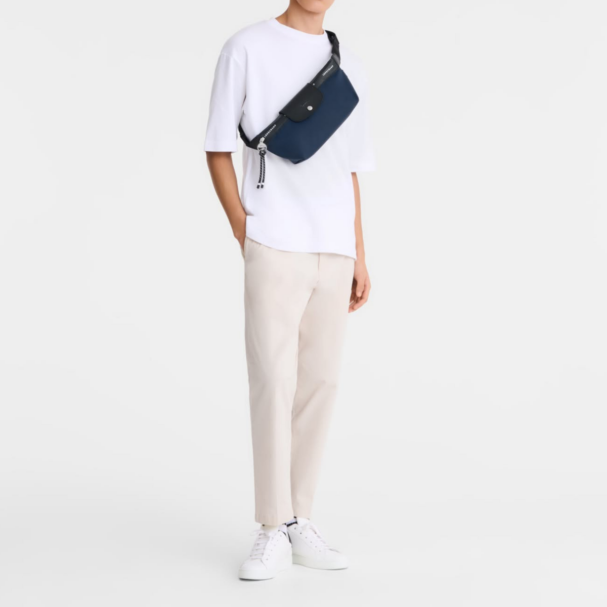 L-O-N-G-C-H-A-M-P BELT BAG L10256HSR006 DARK BLUE