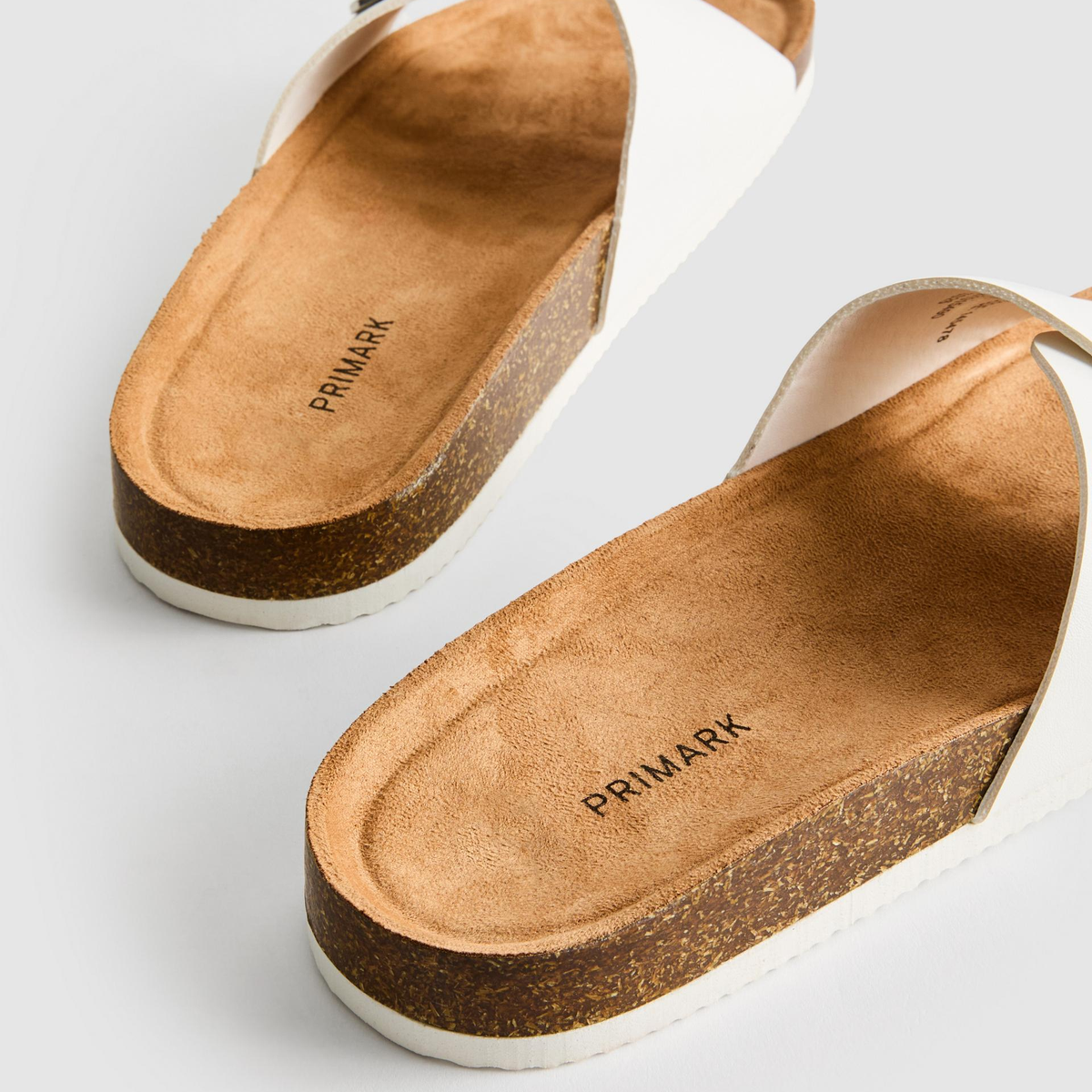 P-R-I-M-A-R-K Slide Sandals 991162707 White