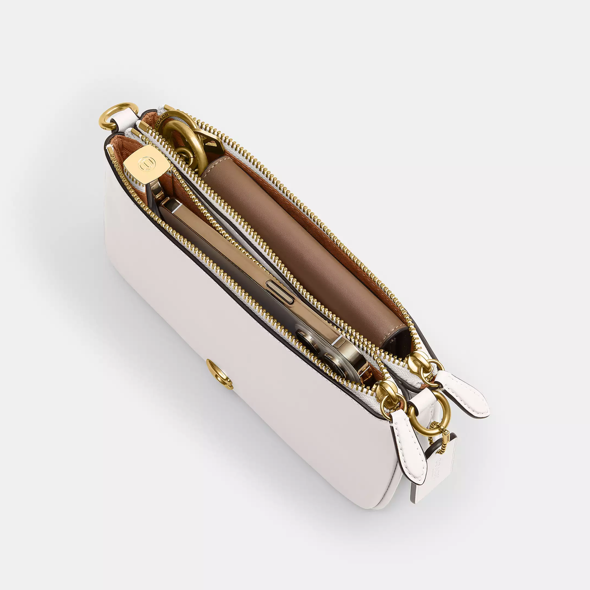 C-O-A-C-H CROSSBODY BAG CDY89 OFF WHITE FOR WOMEN