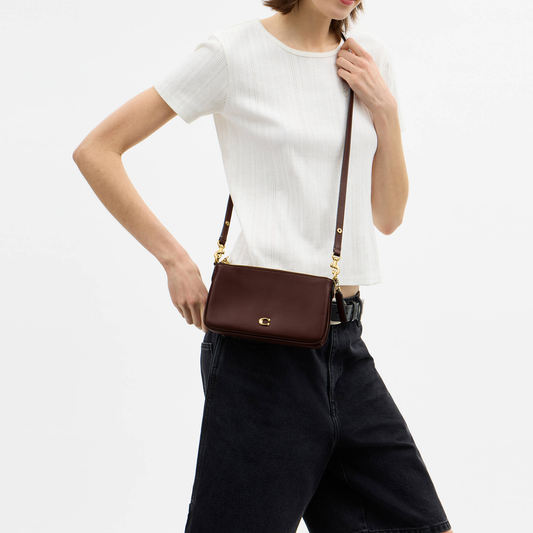 C-O-A-C-H CROSSBODY BAG CDY89 BROWN FOR WOMEN