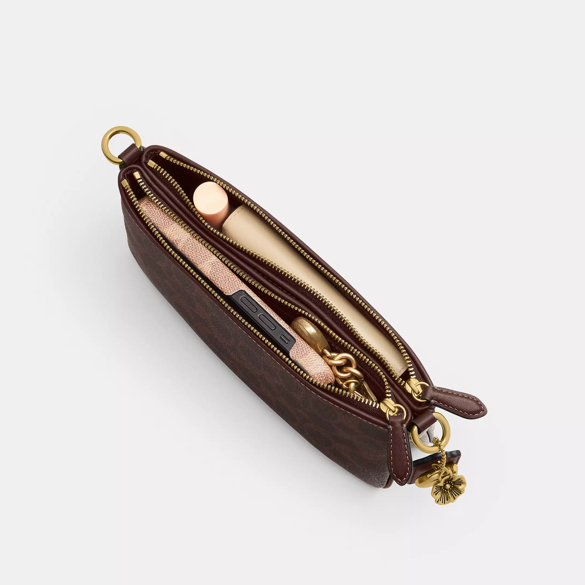 C-O-A-C-H CROSSBODY BAG CEY53 BROWN MONOGRAM FOR WOMEN