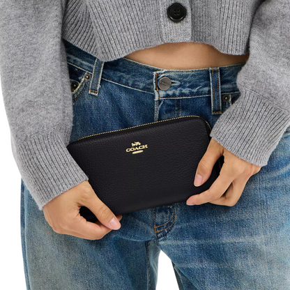 C-O-A-C-H WALLET&CARDHOLDER CBZ98 BLACK FOR WOMEN