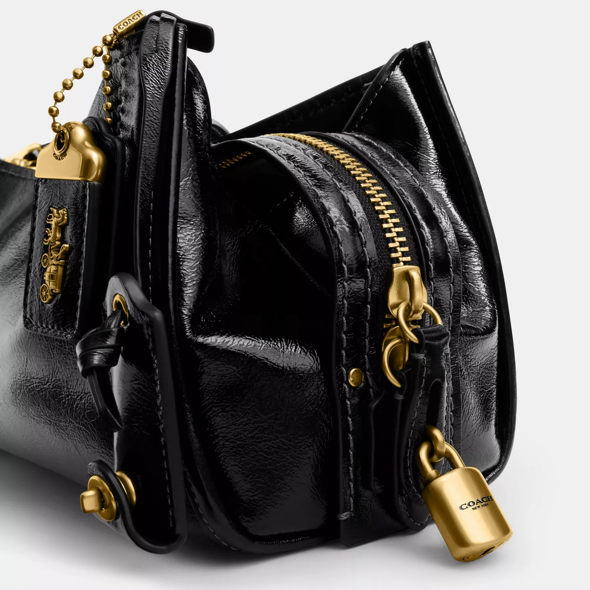 C-O-A-C-H CROSSBODY BAG CCX20 BLACK FOR WOMEN