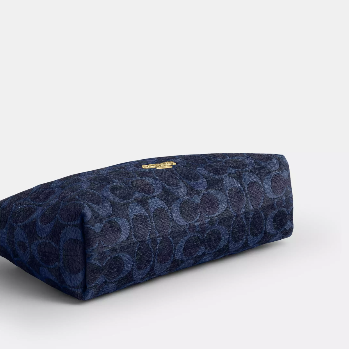 C-O-A-C-H SHOULDER BAG CFN74 NAVY MONOGRAM FOR WOMEN
