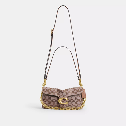 C-O-A-C-H CROSSBODY BAG CDZ34 BROWN MONOGRAM(Mushroom) FOR WOMEN