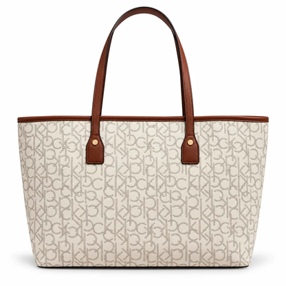 C-A-L-V-I-N K-L-E-I-N SHOULDER BAG OFF WHITE MONOGRAM FOR WOMEN