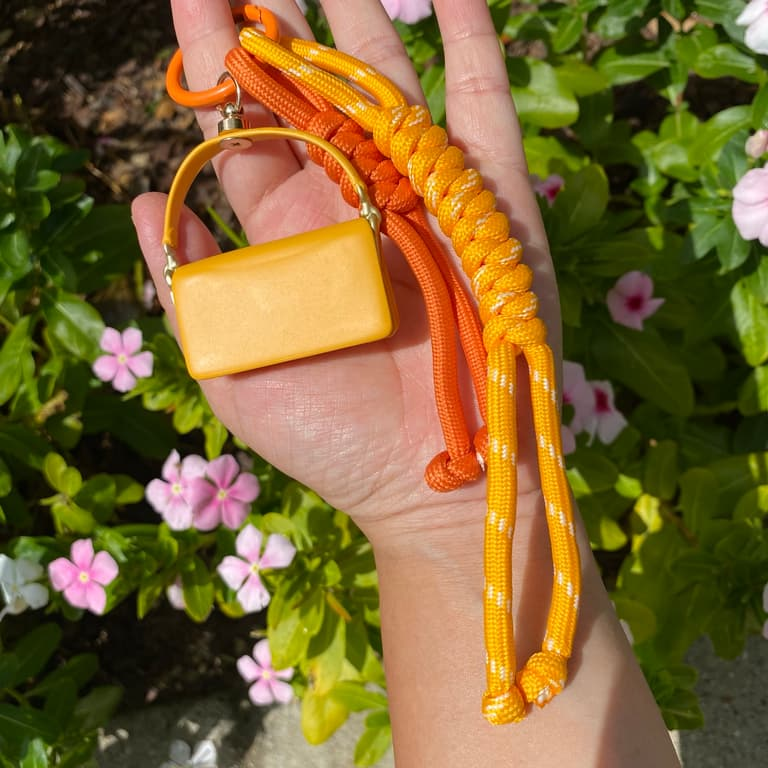 C-O-A-C-H KEY CHAIN Yellow FOR WOMEN
