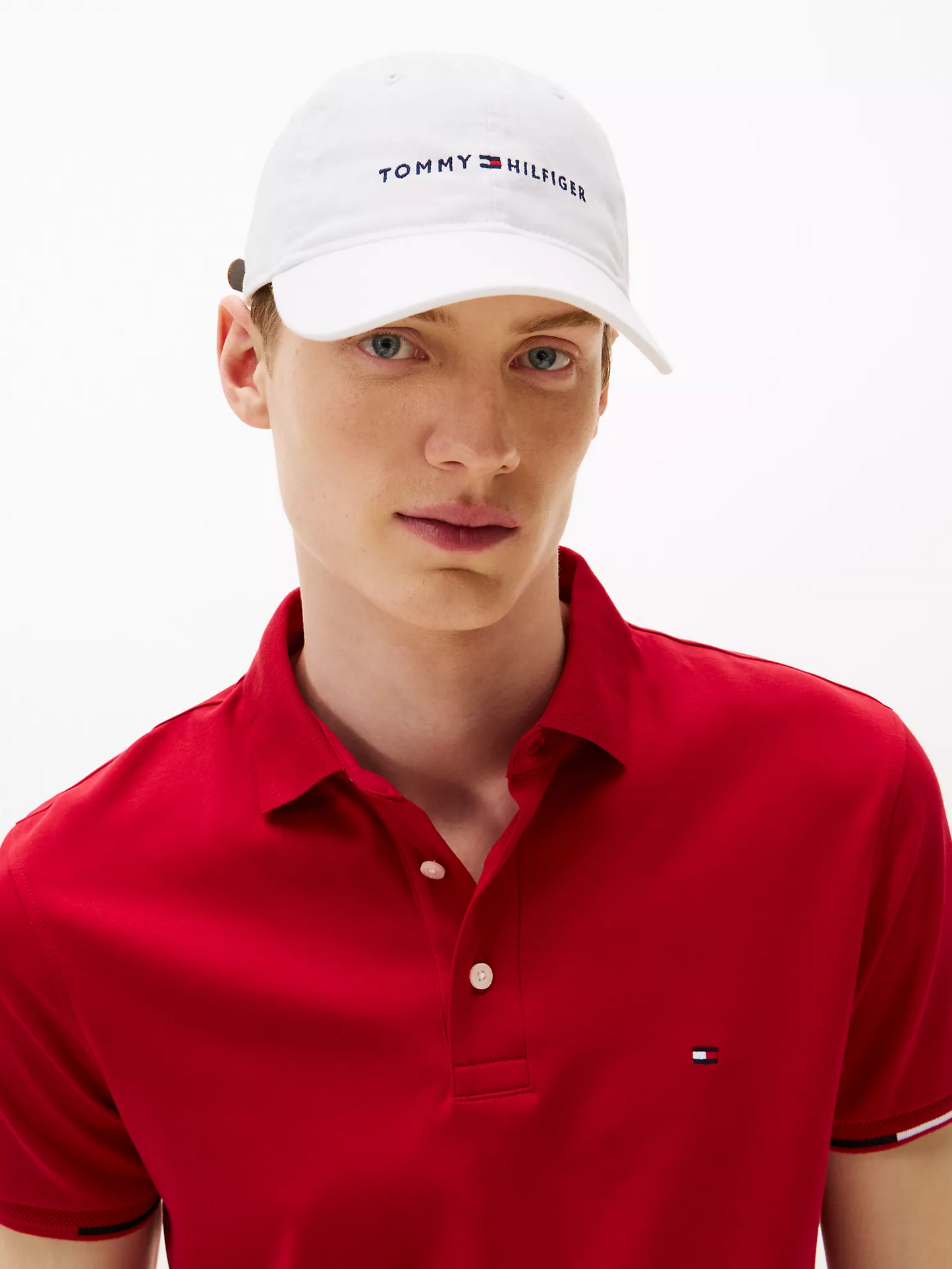 T.O.M-M.Y H.I.L.F-I.G.E.R CAP WHITE FOR MEN
