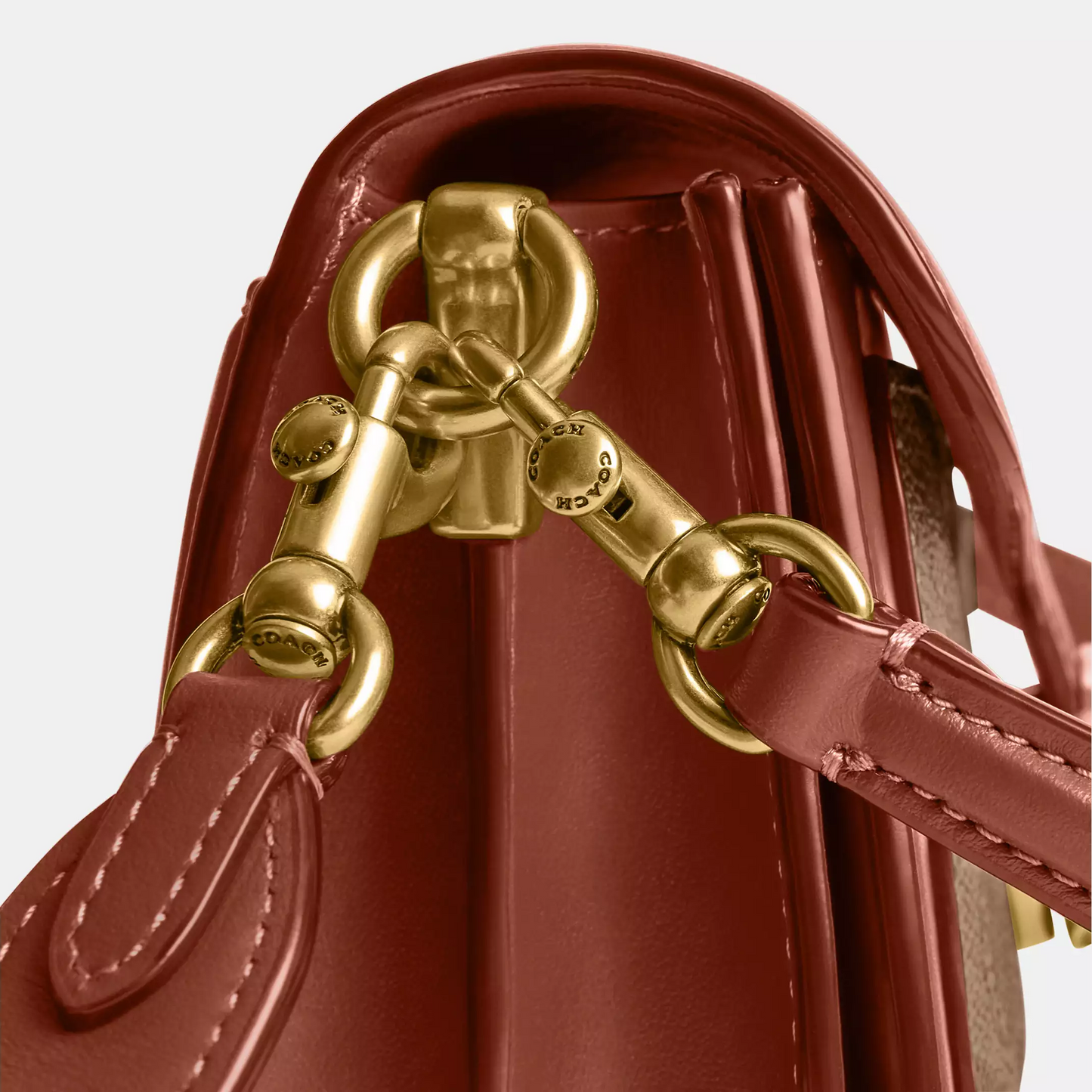 C-O-A-C-H SHOULDER BAG 73995 BROWN FOR WOMEN