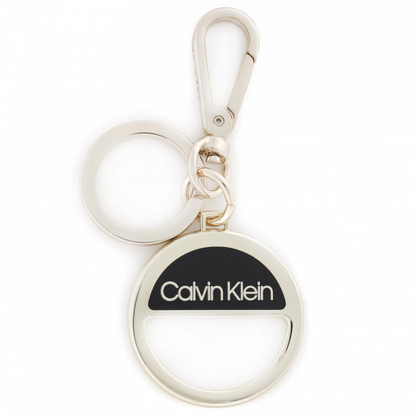 C-A-L-V-I-N K-L-E-I-N KEY CHAIN SILVER FOR WOMEN