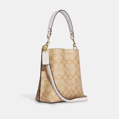 C-O-A-C-H Mollie Bucket CROSSBODY BAG CA582 BEIGE FOR WOMEN