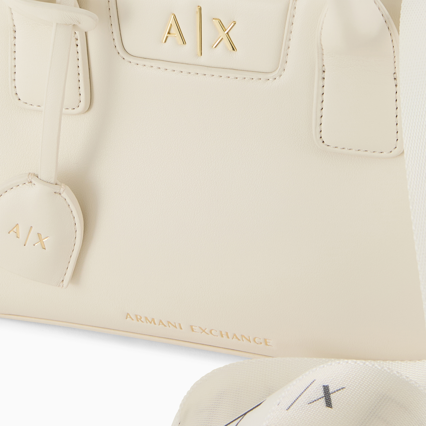 A-R-M-A-N-I E-X-C-H-A-N-G-E CROSSBODY BAG XW002159 AF19892 OFF WHITE FOR WOMEN