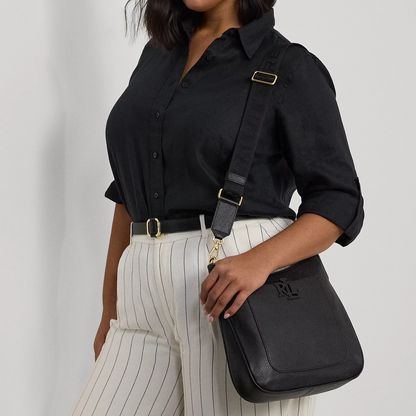 P-O-L-O R-A-L-P-H  L-A-U-R-E-N CROSSBODY BAG 431970152006 BLACK FOR WOMEN