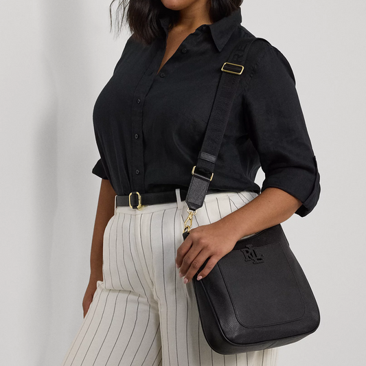 P-O-L-O R-A-L-P-H  L-A-U-R-E-N CROSSBODY BAG 431970152006 BLACK FOR WOMEN