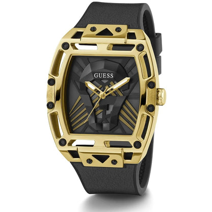 G-U-E-S-S WATCH GW0500G1 BLACK&GOLD FOR MEN