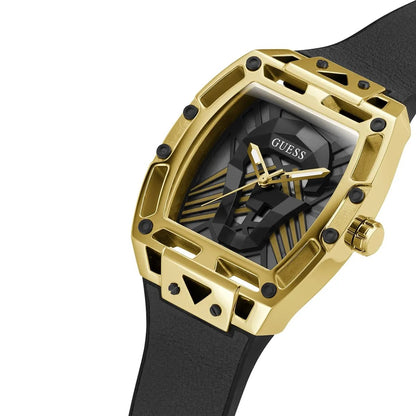 G-U-E-S-S WATCH GW0500G1 BLACK&GOLD FOR MEN