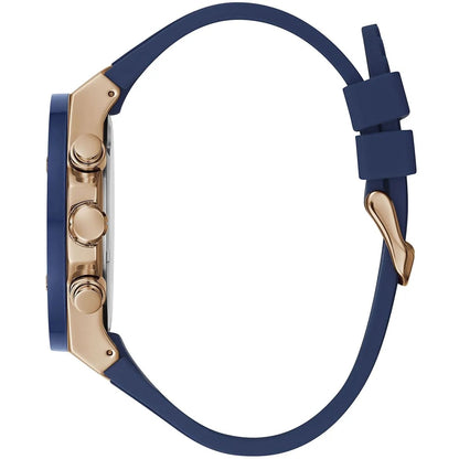 G-U-E-S-S WATCH GW0057G2 DARK BLUE&ROSE GOLD FOR MEN