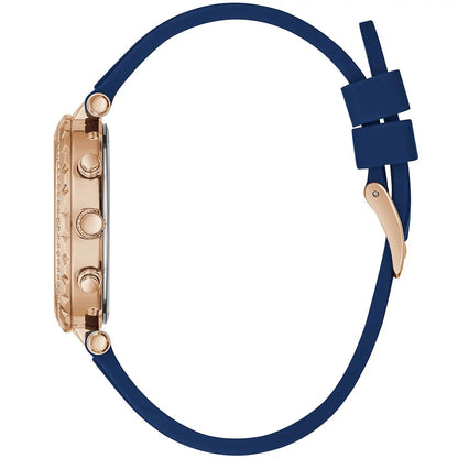 G-U-E-S-S WATCH  BLUE ROSE GOLD FOR WOMEN