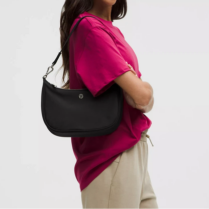 L.U.L.L-L-E.M.O.N CROSSBODY BAG LW9FFZS BLACK FOR WOMEN