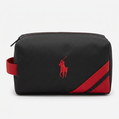 P-O-L-O R-A-L-P-H L-A-U-R-E-N HANDBAG BLACK&RED FOR WOMEN