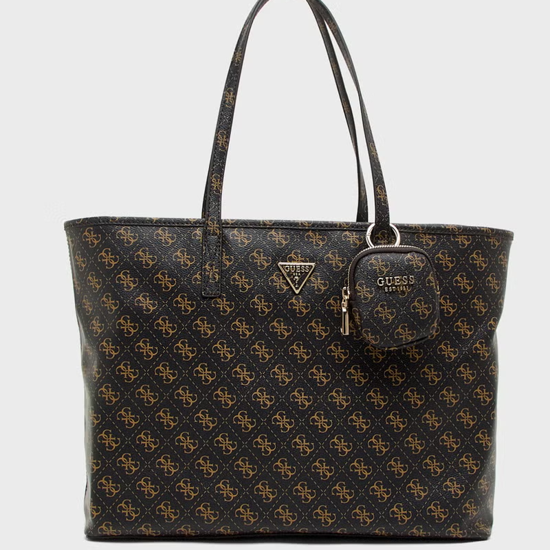G-U-E-S-S SHOULDER BAG BROWN FOR WOMEN