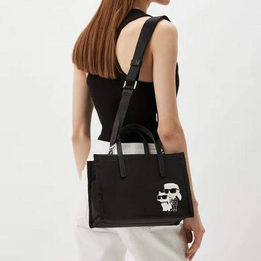 K.A-R.L L.A.G.E-R.F.E.L.D CROSSBODY BAG BLACK FOR WOMEN