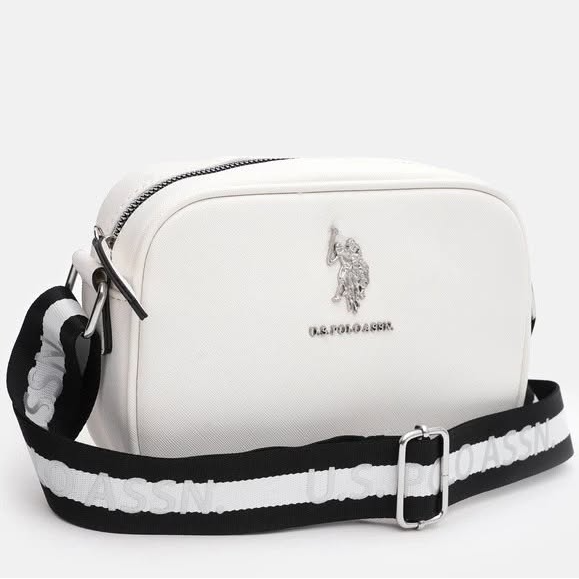 U-S P-O-L-O CROSSBODY BAG 27A228AA WHITE(SNWH) FOR WOMEN