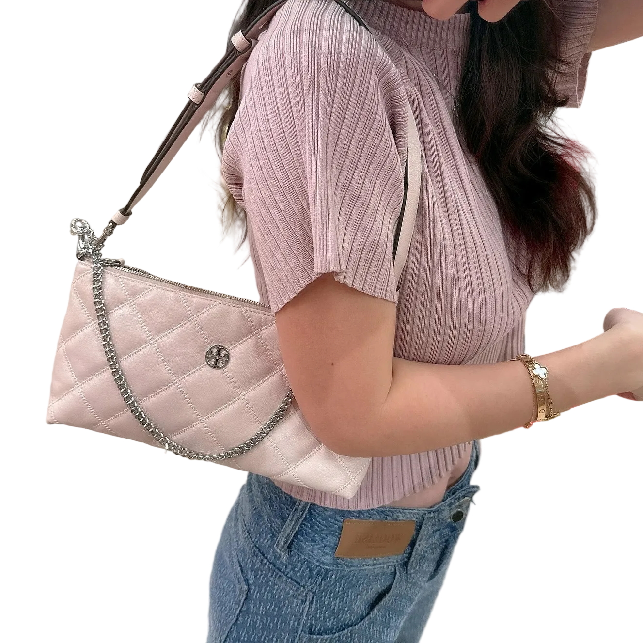 T-o-r-y B-u-r-c-h SHOULDER BAG 160651 Soft Pink FOR WOMEN