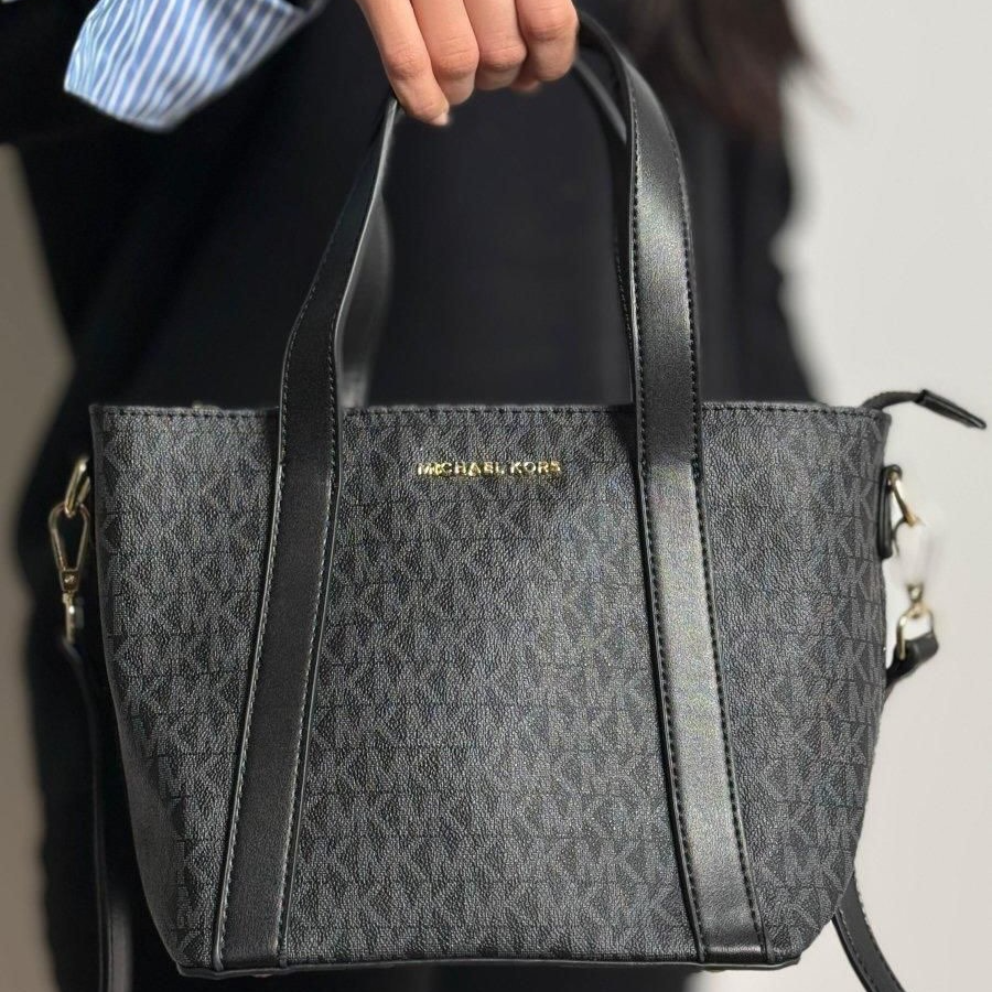 M.I-C.H-A.E.L K.O-R.S CROSSBODY BAG 35S4G3FM1B BLACK MONOGRAM FOR WOMEN