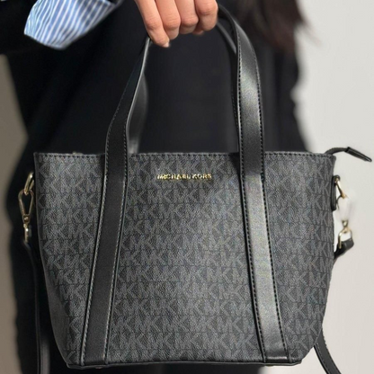 M.I-C.H-A.E.L K.O-R.S CROSSBODY BAG 35S4G3FM1B BLACK MONOGRAM FOR WOMEN