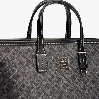 T.O.M-M.Y H.I.L.F-I.G.E.R CROSSBODY BAG BLACK MONOGRAM FOR WOMEN