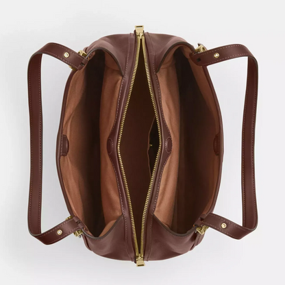C-O-A-C-H SHOULDER BAG CAQ87 BROWN&HAVAN MONOGRAM FOR WOMEN