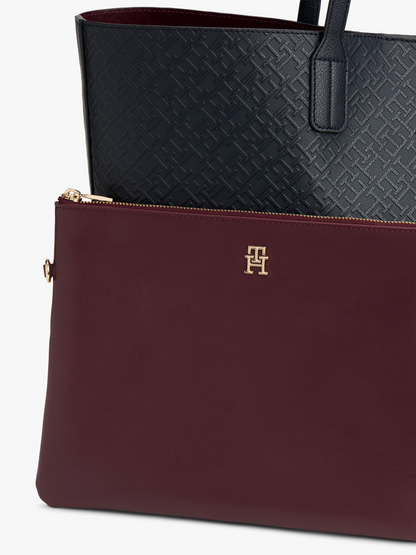T.O.M-M.Y H.I.L.F-I.G.E.R CROSSBODY BAG NAVY BLUE FOR WOMEN
