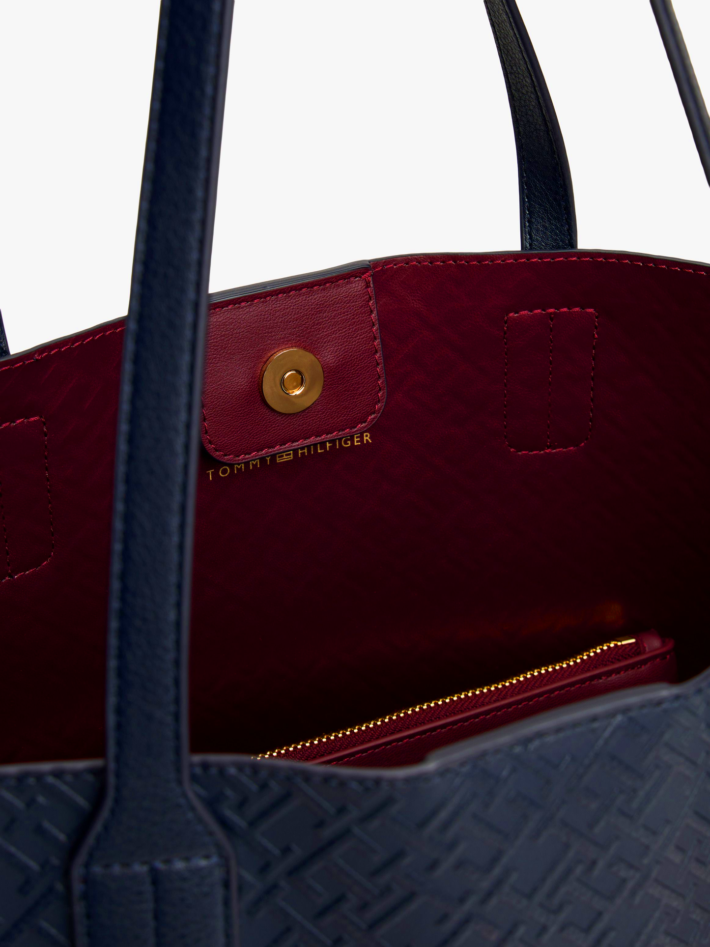 T.O.M-M.Y H.I.L.F-I.G.E.R CROSSBODY BAG NAVY BLUE FOR WOMEN