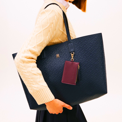 T.O.M-M.Y H.I.L.F-I.G.E.R CROSSBODY BAG NAVY BLUE FOR WOMEN